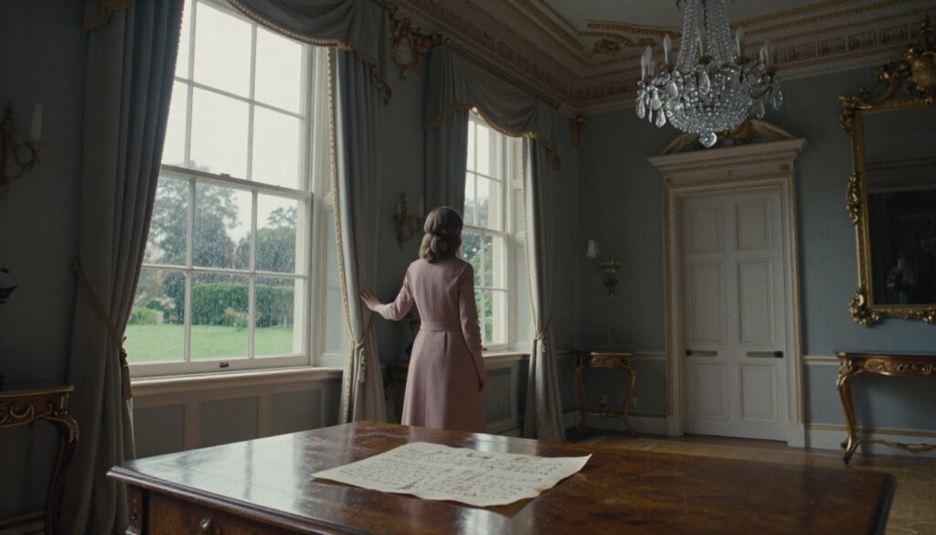 Prince Harry Kate Middleton final straw royal tension scene showing emotional distance inside British royal family palace