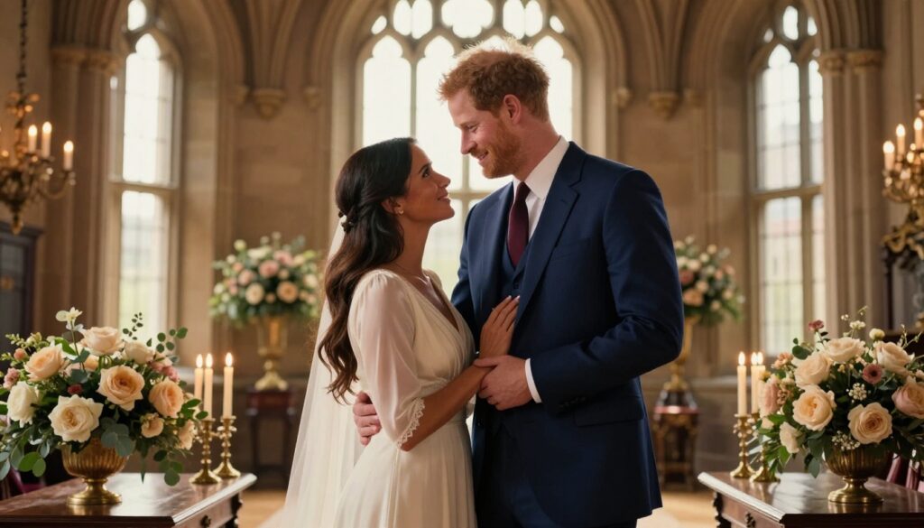 Harry and Meghan’s 8th anniversary unseen wedding photos shared on Instagram