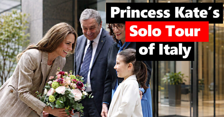 Princess Kate Italy Tour