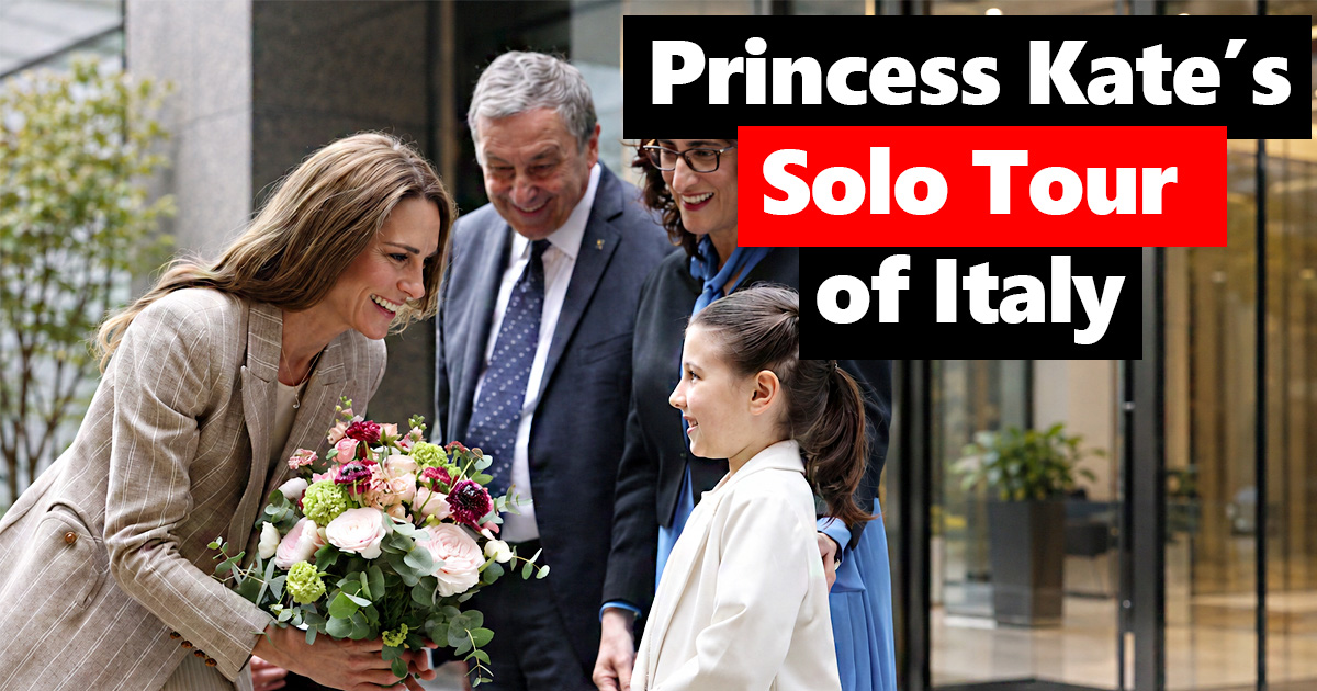 Princess Kate Italy Tour
