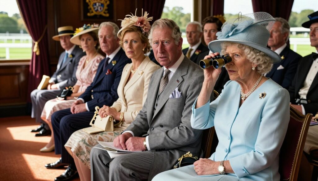 Willie Mullins trained horse Reaching High struggling during Royal Ascot 2026