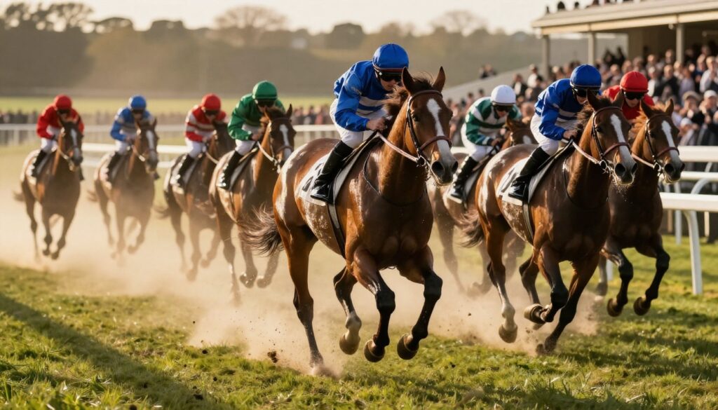 Ascot Stakes finish line with Royal Ascot Reaching High finishing last in shocking defeat