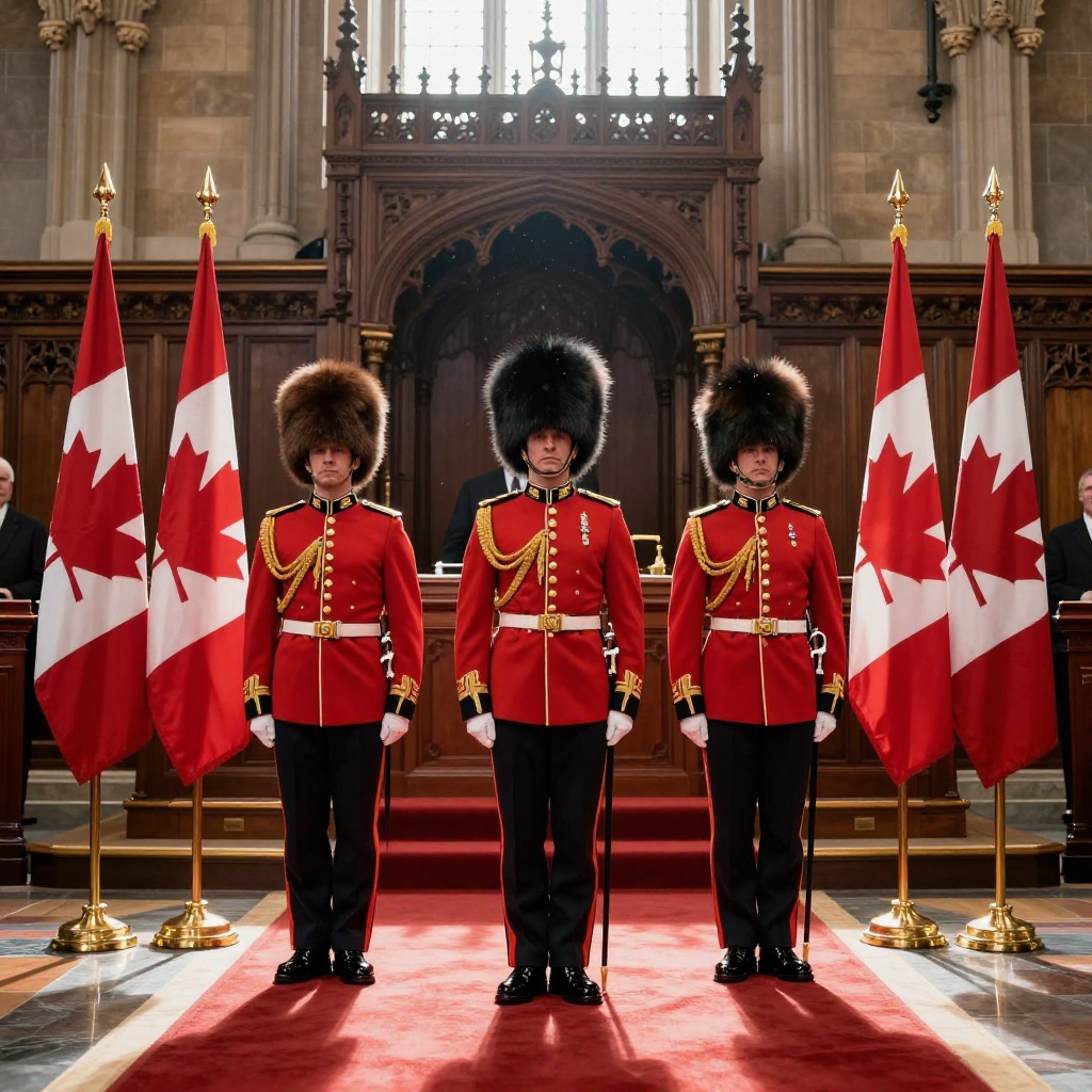 Louise Arbour Governor General during Canada's constitutional transition and swearing-in ceremony