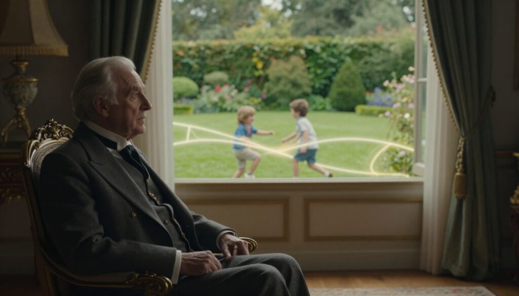 King Charles with a hopeful expression during a royal event, symbolizing a possible Archie and Lilibet reunion with the Royal Family