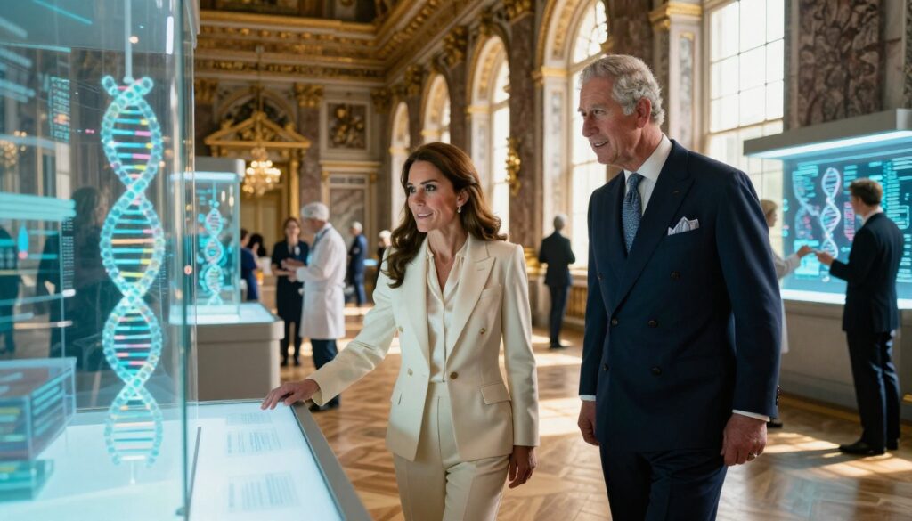 Kate Middleton Cancer Remission appearance with King Charles at St James's Palace reception celebrating Cancer Research UK's 125th anniversary