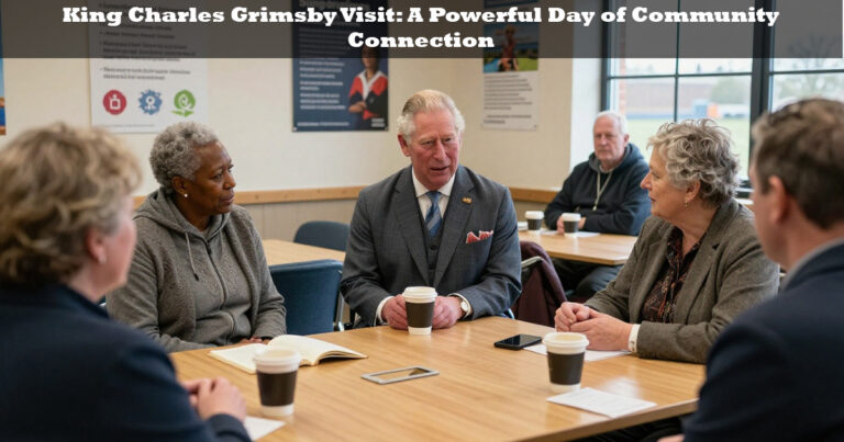 King Charles Grimsby visit