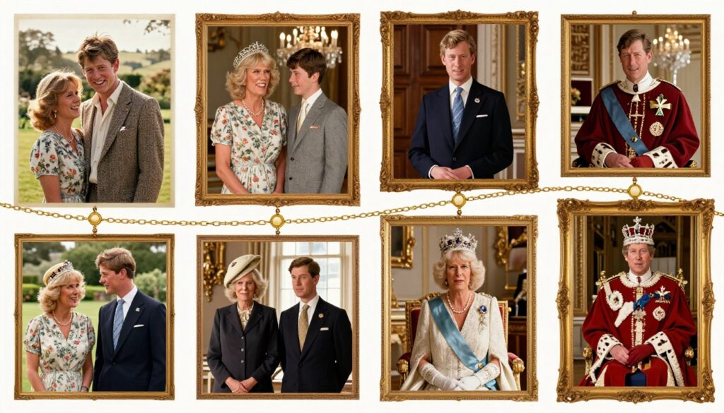 Charles and Camilla Photos of King Charles and Queen Camilla through the years